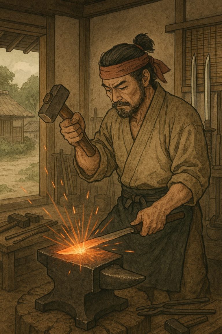小さな村の刀鍛冶